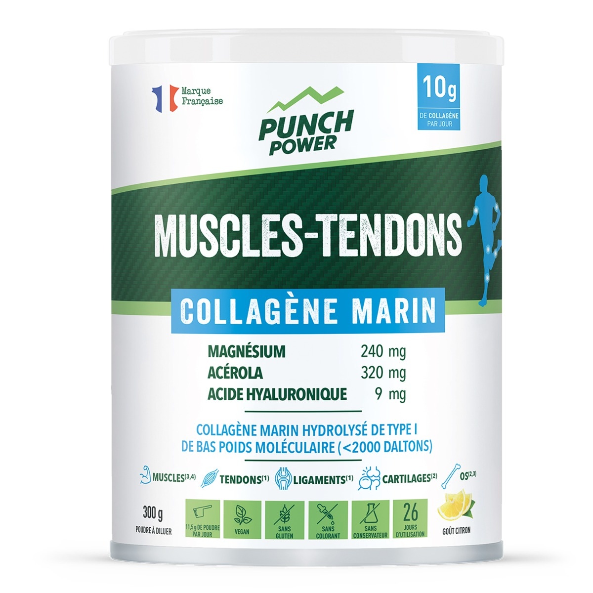 Muscles-tendons collagène marin