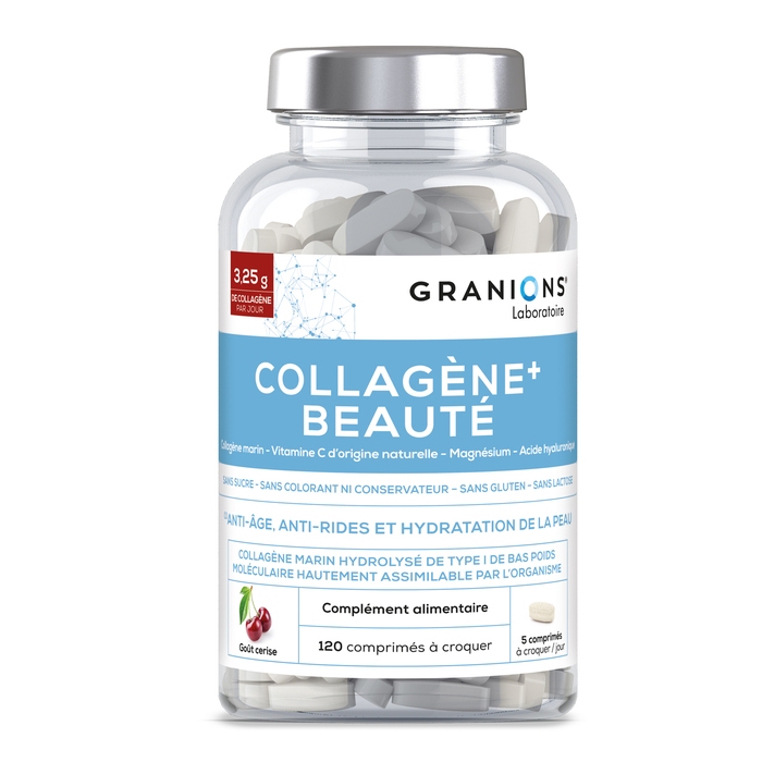 Granions - Collagène + beauté - 120 comprimés à croquer 