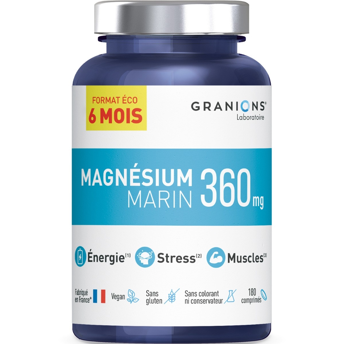 Magnésium marin 360mg format économique