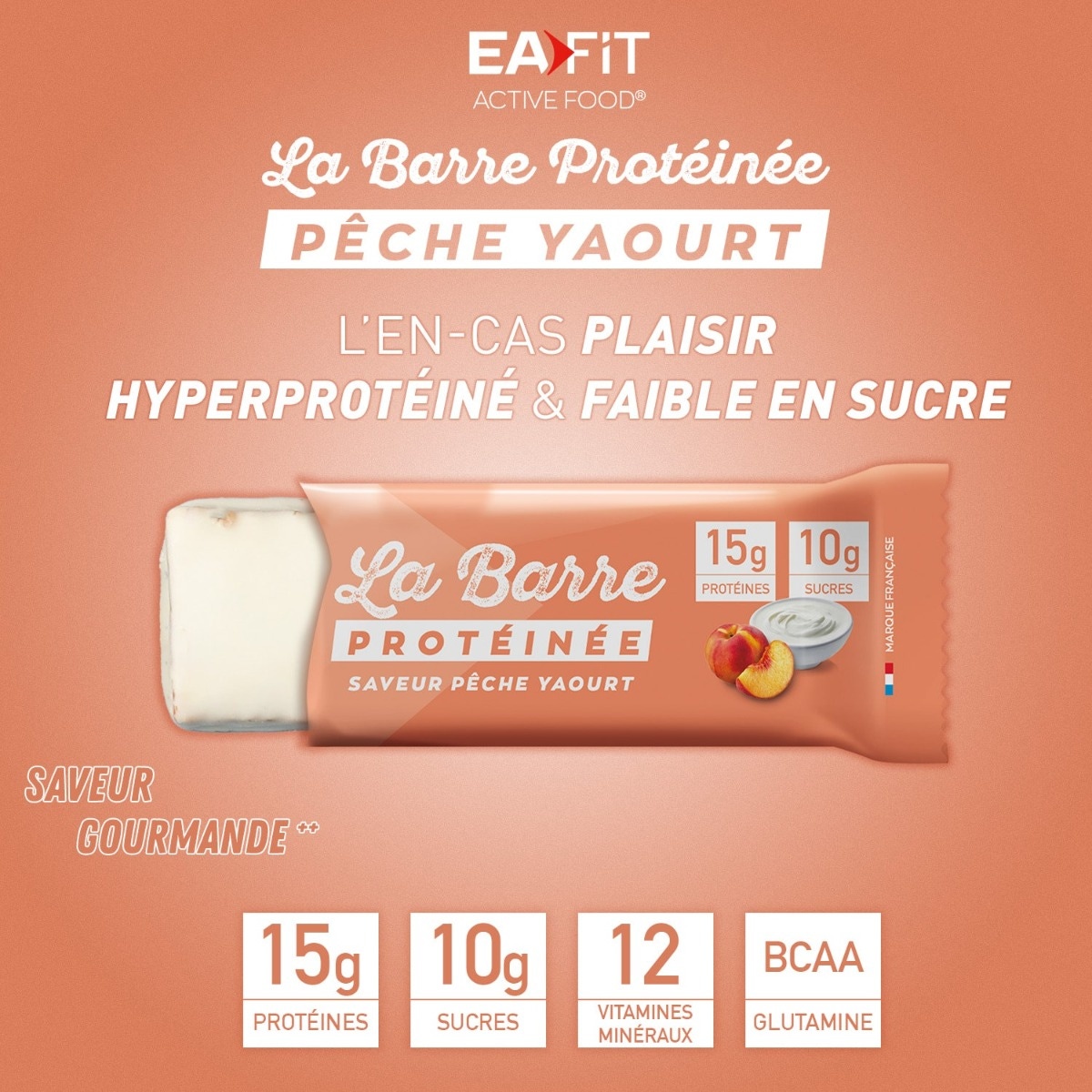 EAFIT - La barre protéinée l'en cas plaisir 