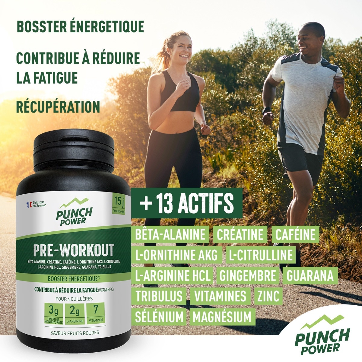 Pure Pre-Workout - Booster Energétique
