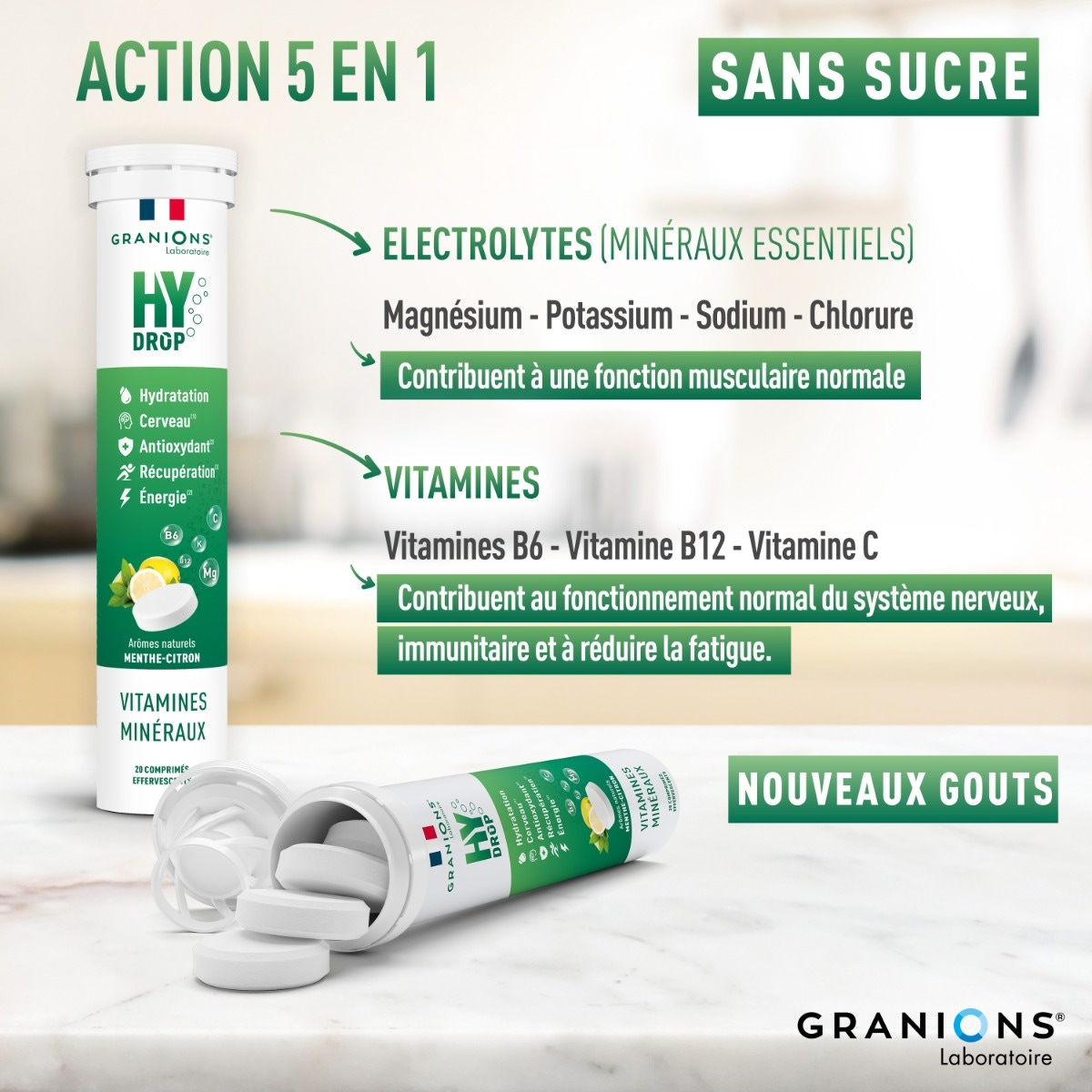 Hydrop Menthe Citron