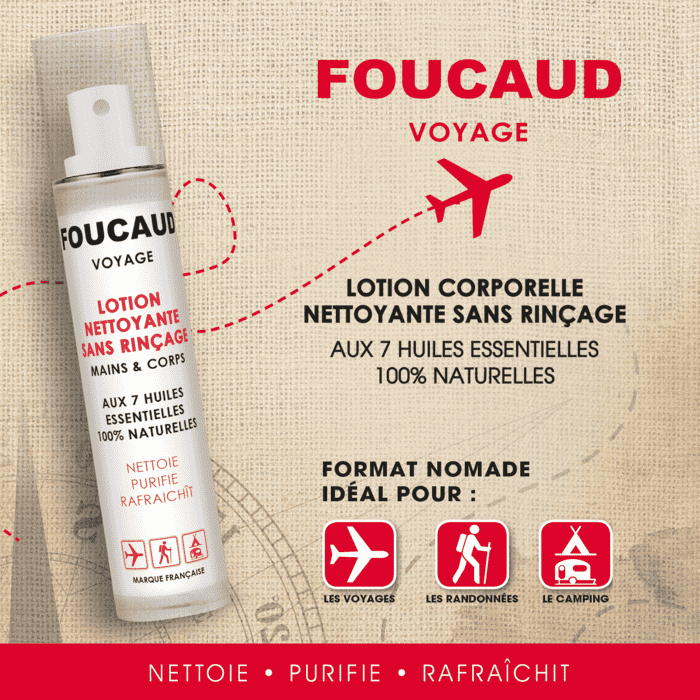 FOUCAUD Friction de Voyage 50 ml