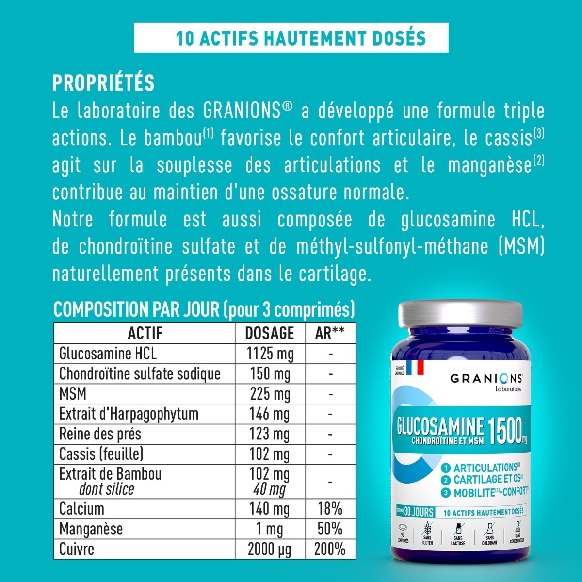 Glucosamine  composition