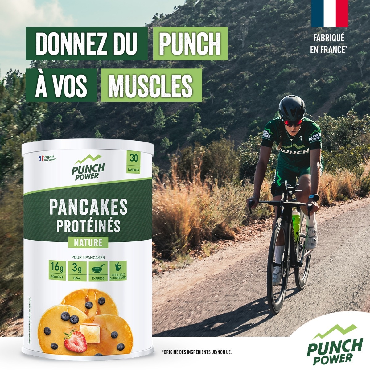 Pancake Hyperprotéinés saveur nature