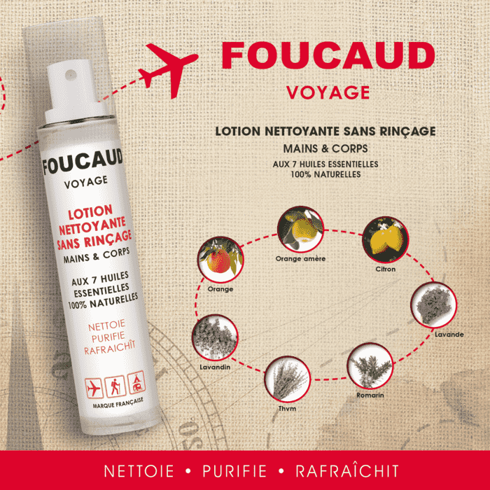 FOUCAUD Friction de Voyage 50 ml