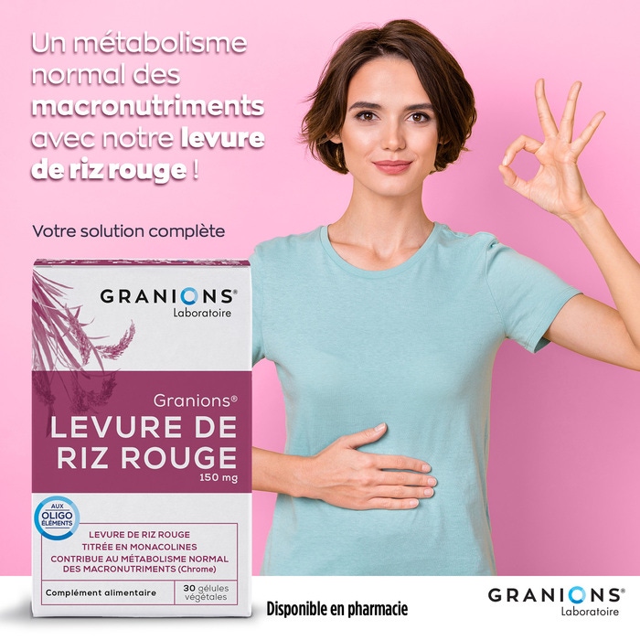 Levure de riz rouge