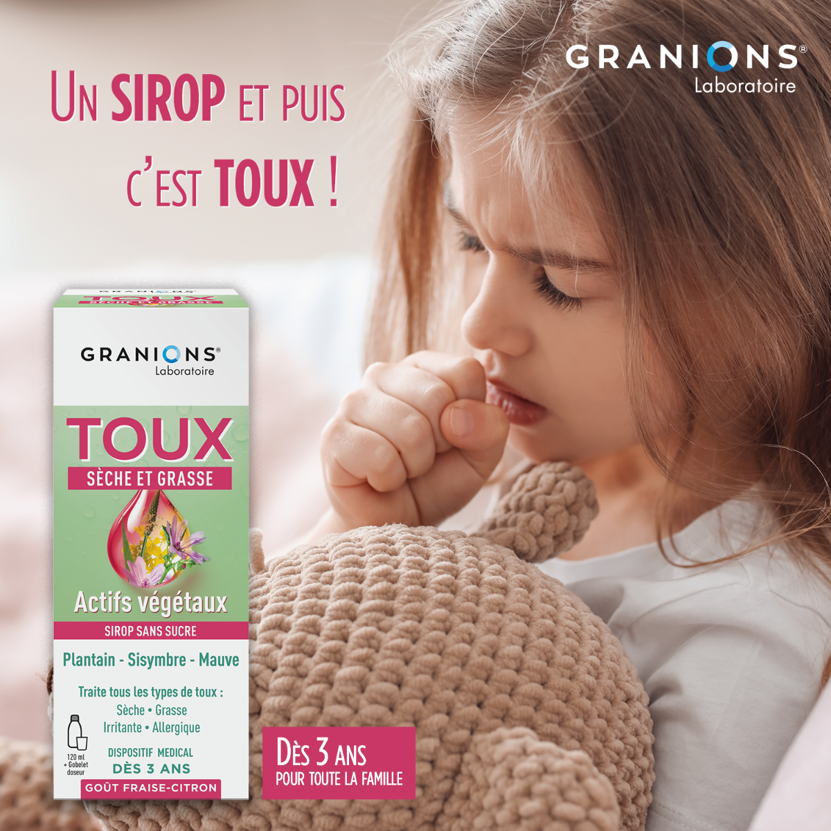 Sirop toux sèche et grasse