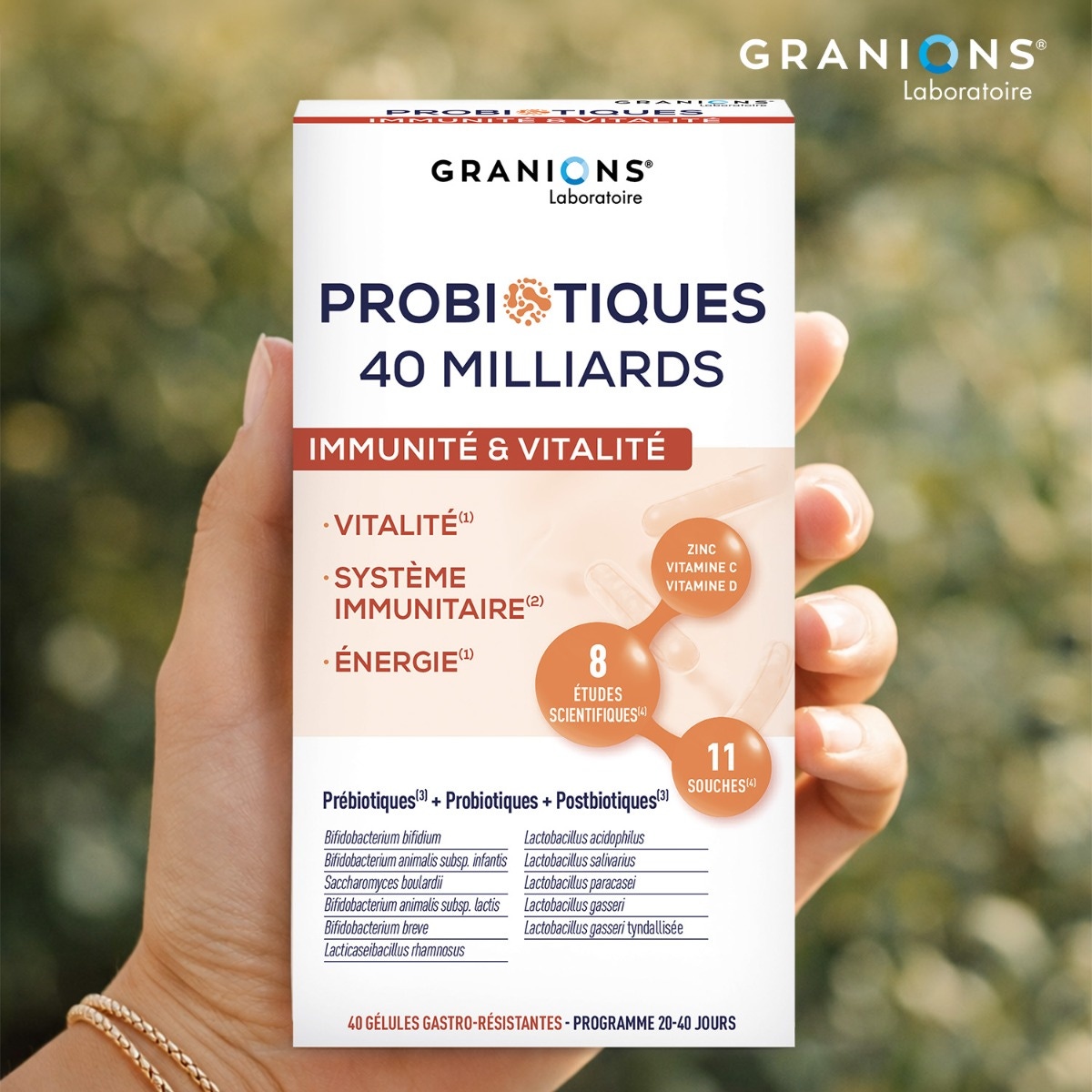 Granions - Probiotiques - 40 Milliards 