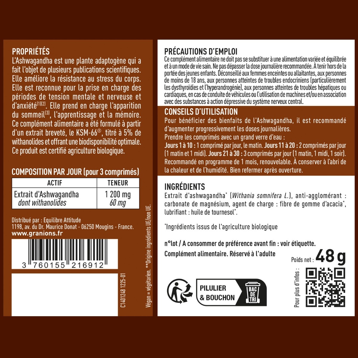 Ashwagandha 1200mg 