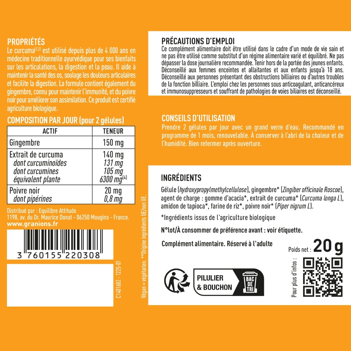 Curcuma 63000mg
