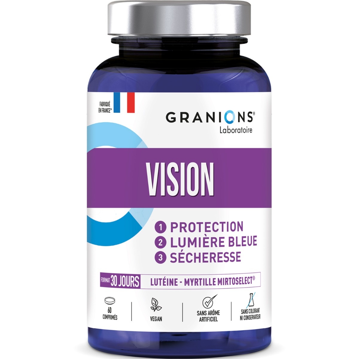 Complément alimentaire vision avec Lutéine et Myrtille Mirtoselect