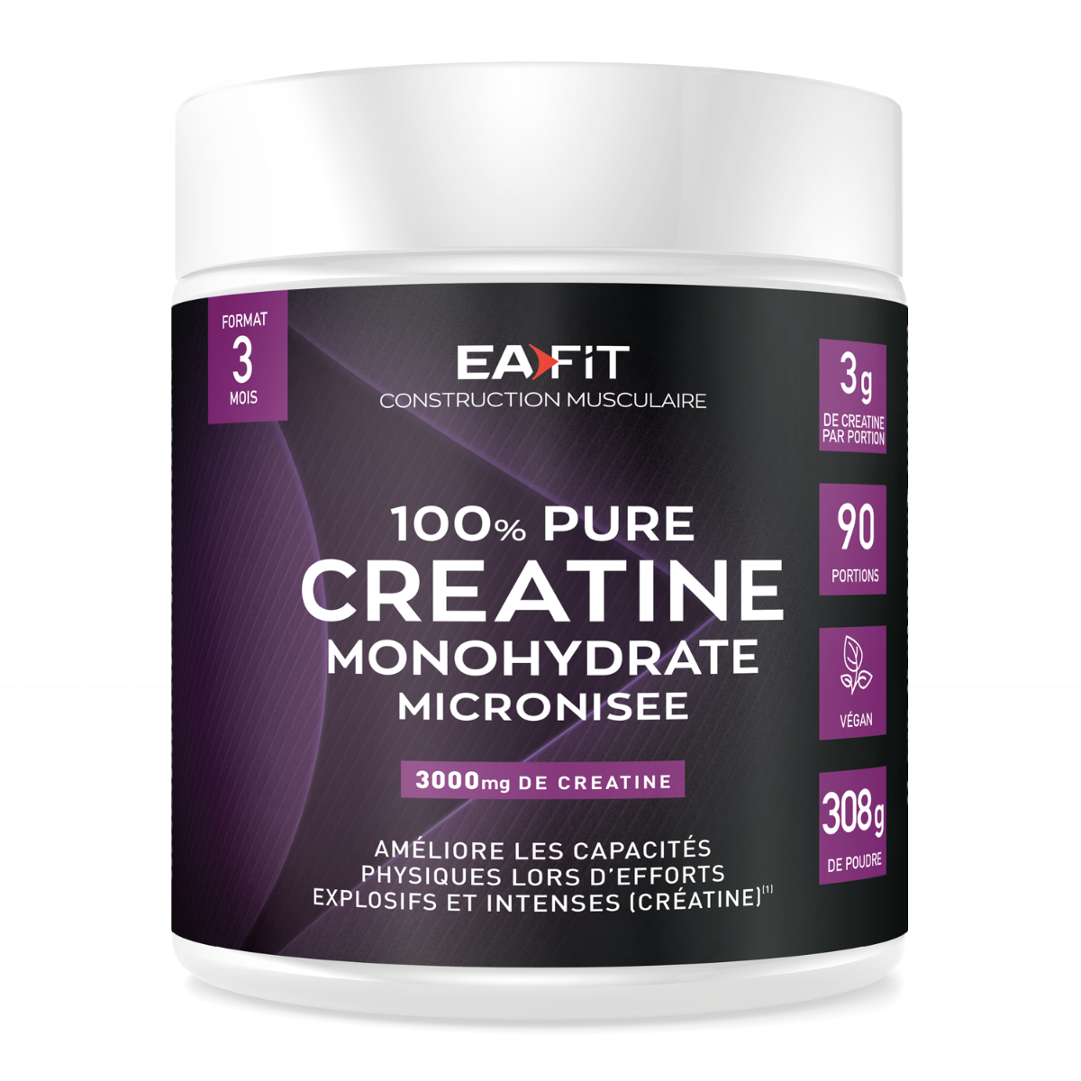 EAFIT Pure Créatine 300 g poudre