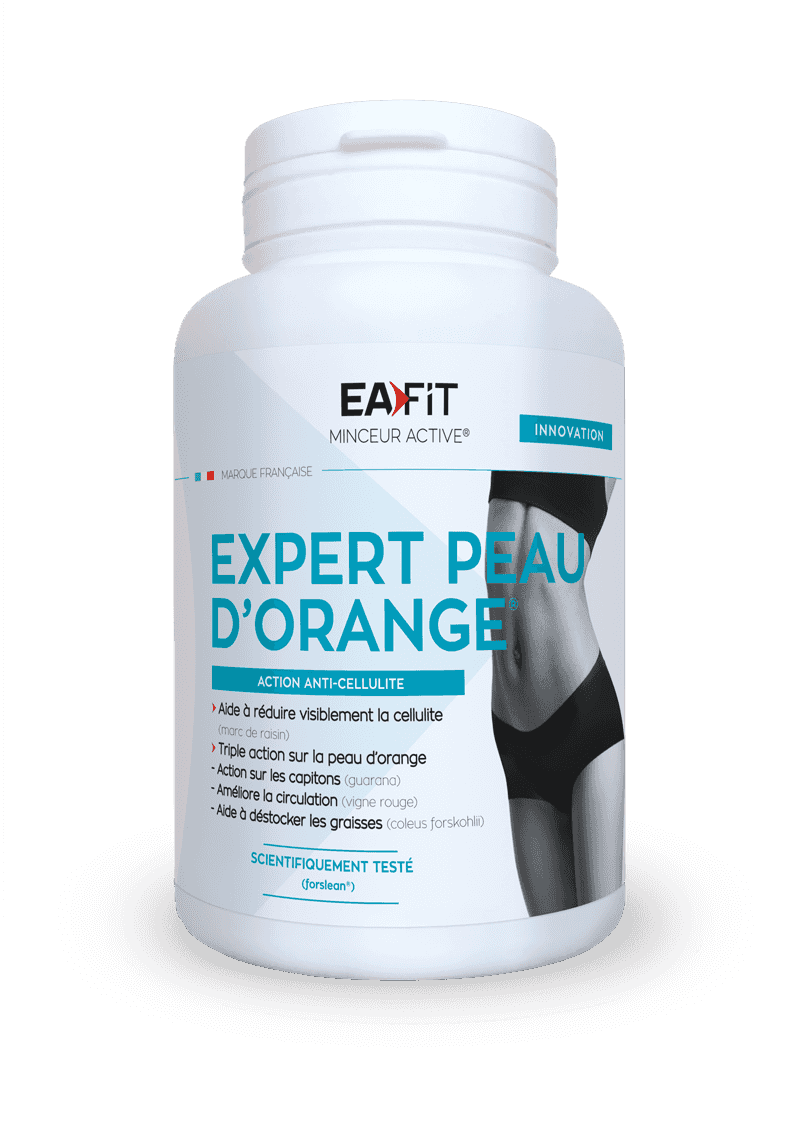 Expert Peau d'Orange 60 gélules : 10 plante, fruits, vitamine & minéram pour éradiquer la cellulite !