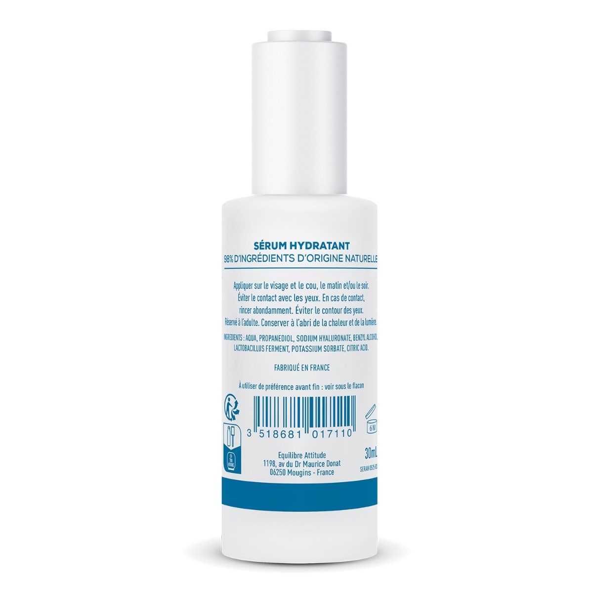 Sérum Hydratant – Acide Hyaluronique 4 %