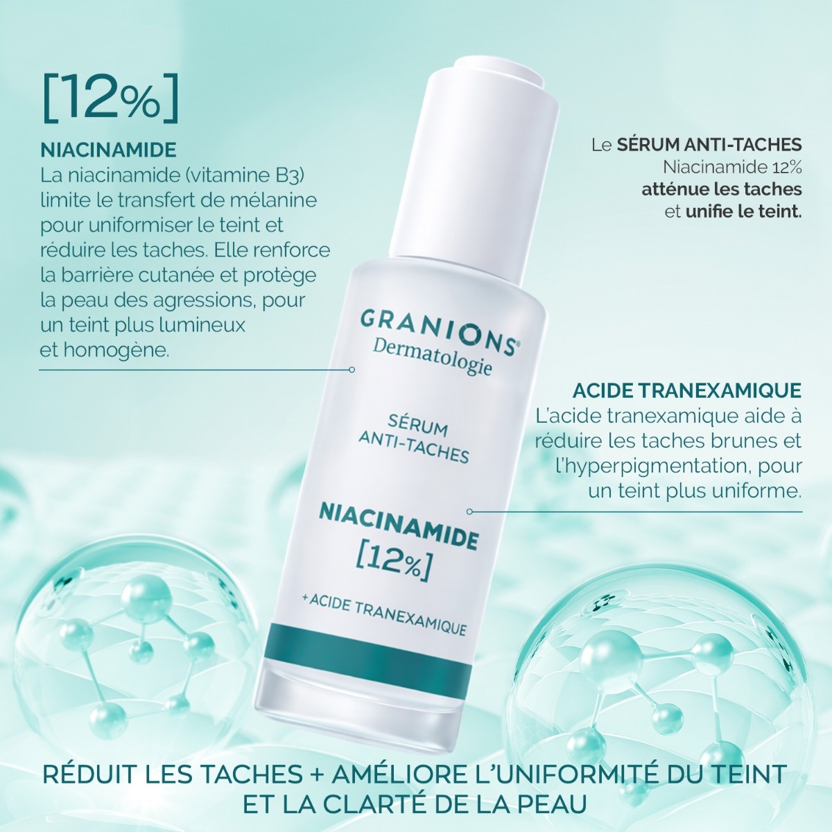 Sérum Anti-Taches – Niacinamide 12%