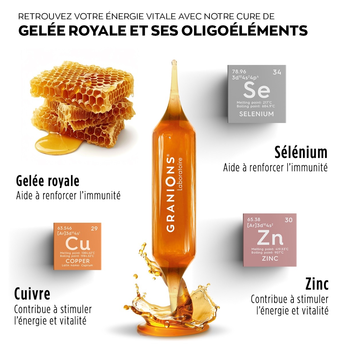 Gelée Royale 4000mg actifs