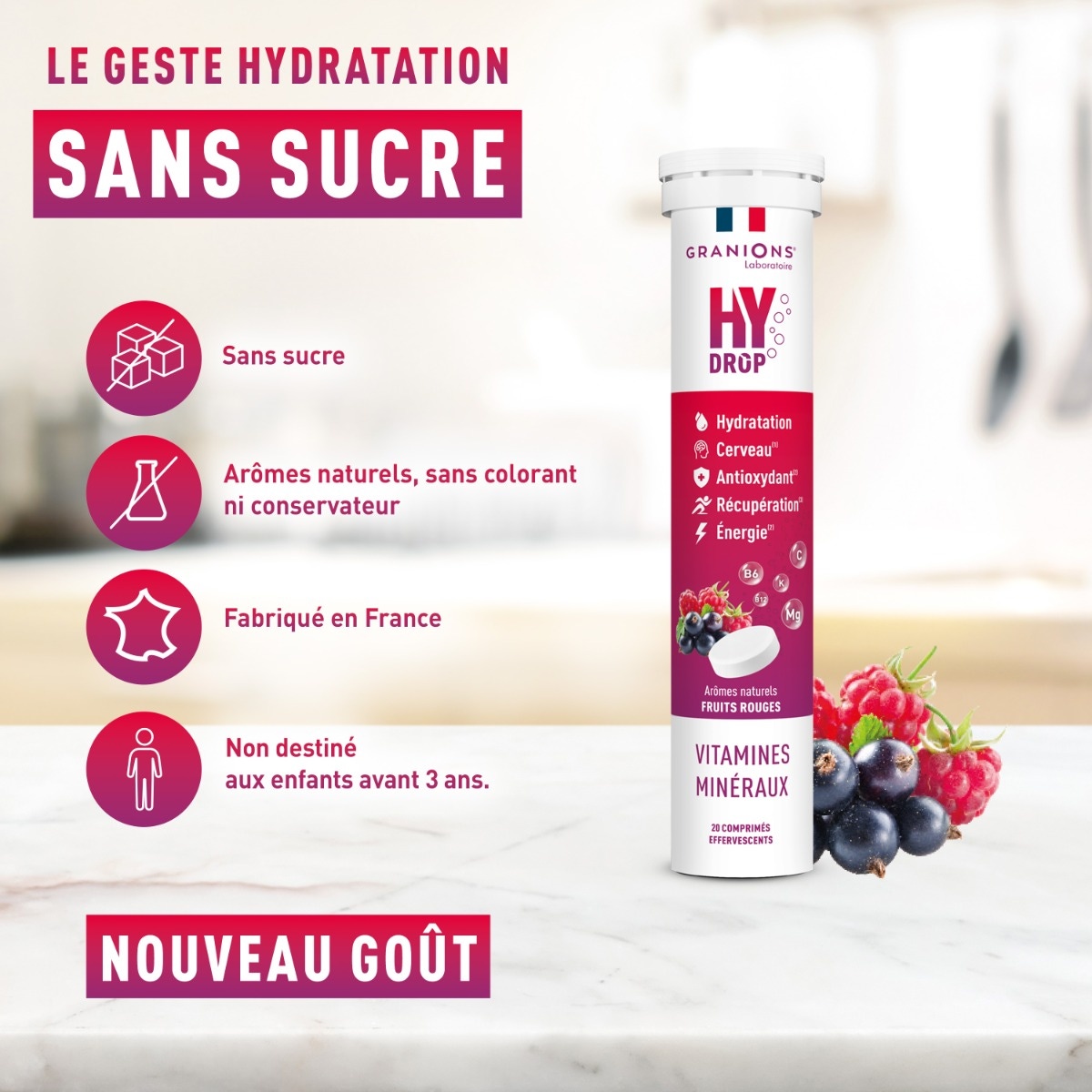 Hydrop - Fruits rouges 