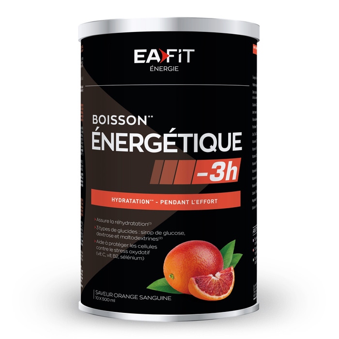 Boisson énergétique - EAFIT - Hydratation -3h - Pendant l'effort
