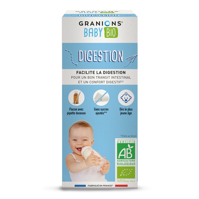 Granions baby bio digestion - face