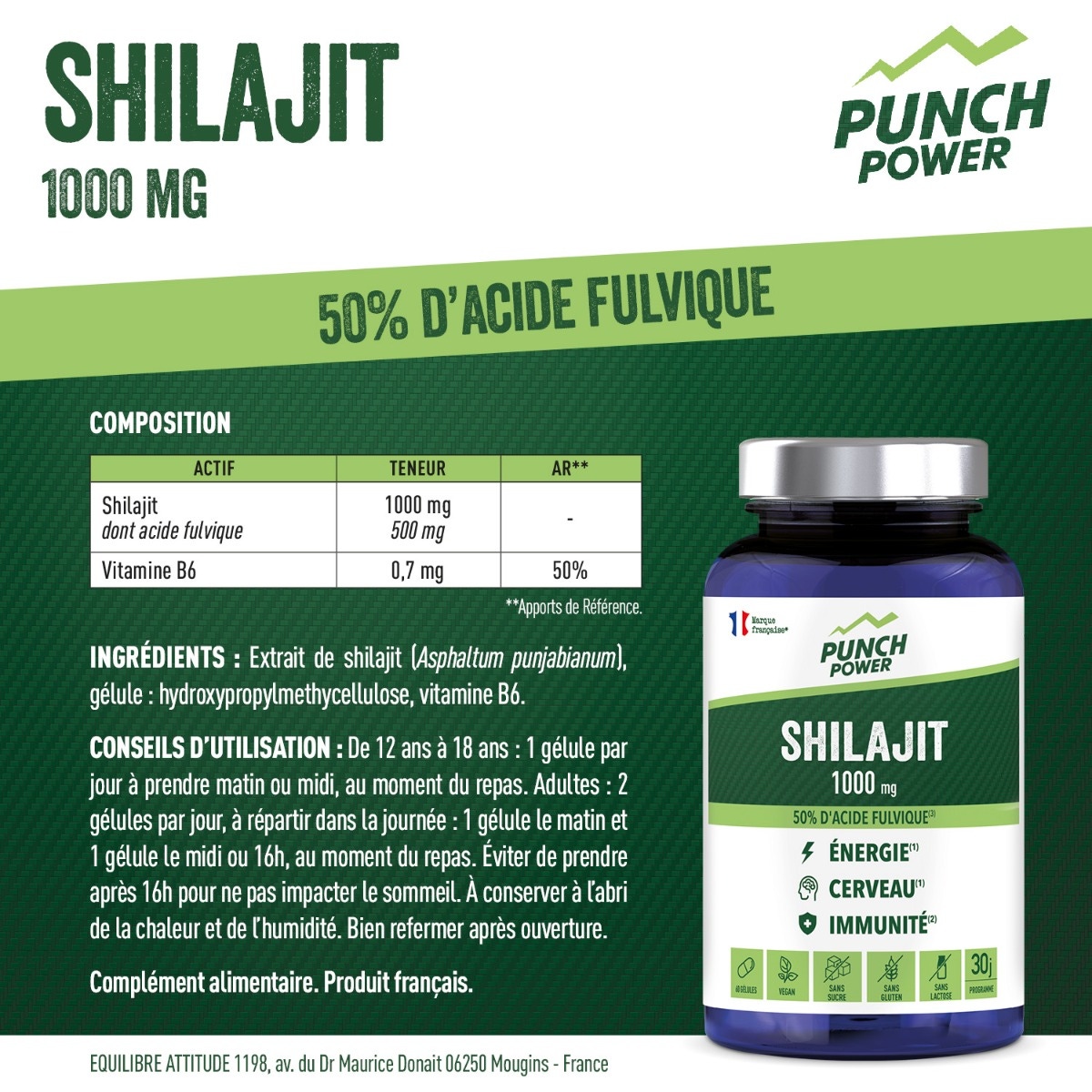 Punch Power - Shilajit 1000mg