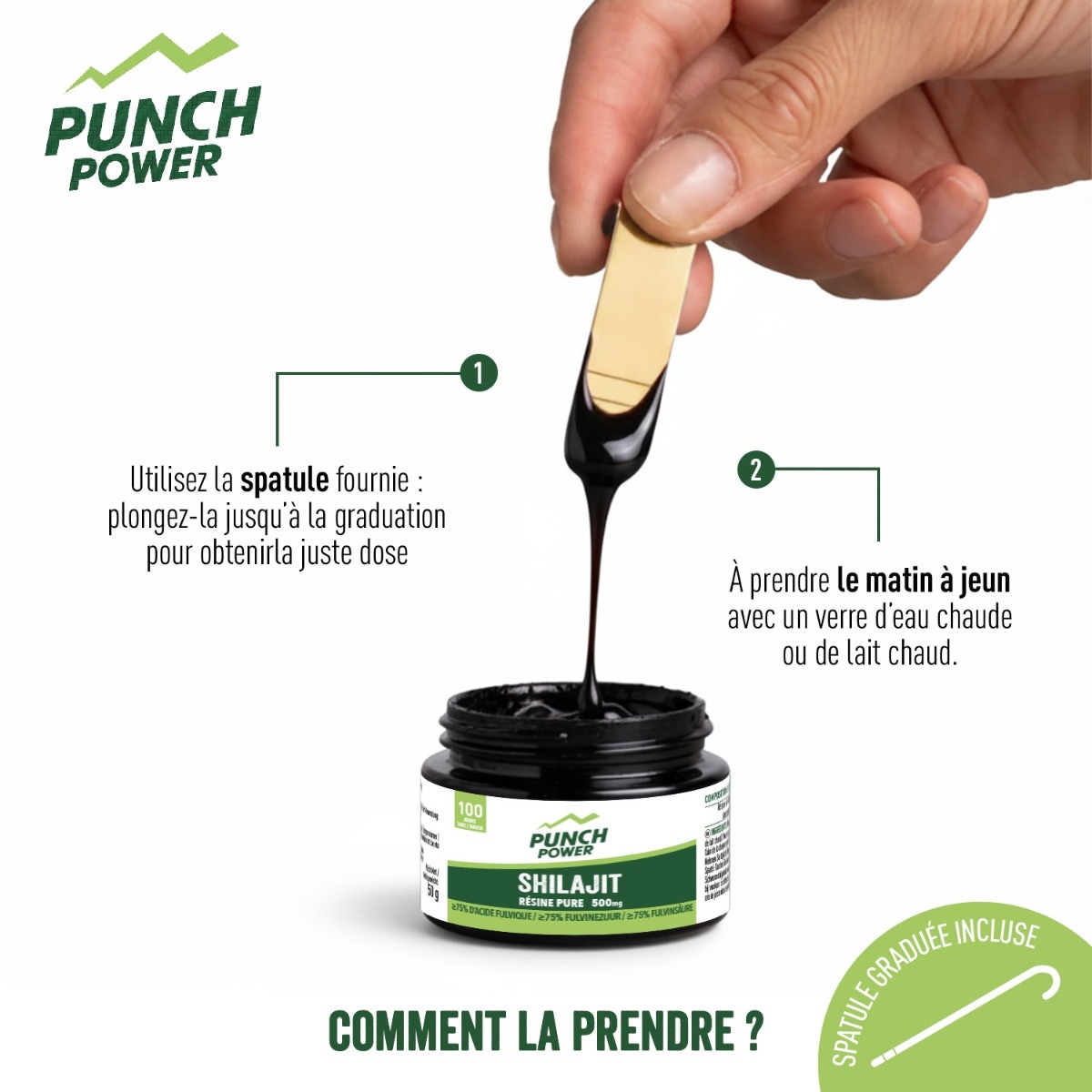 Punch Power - Shilajit Résine