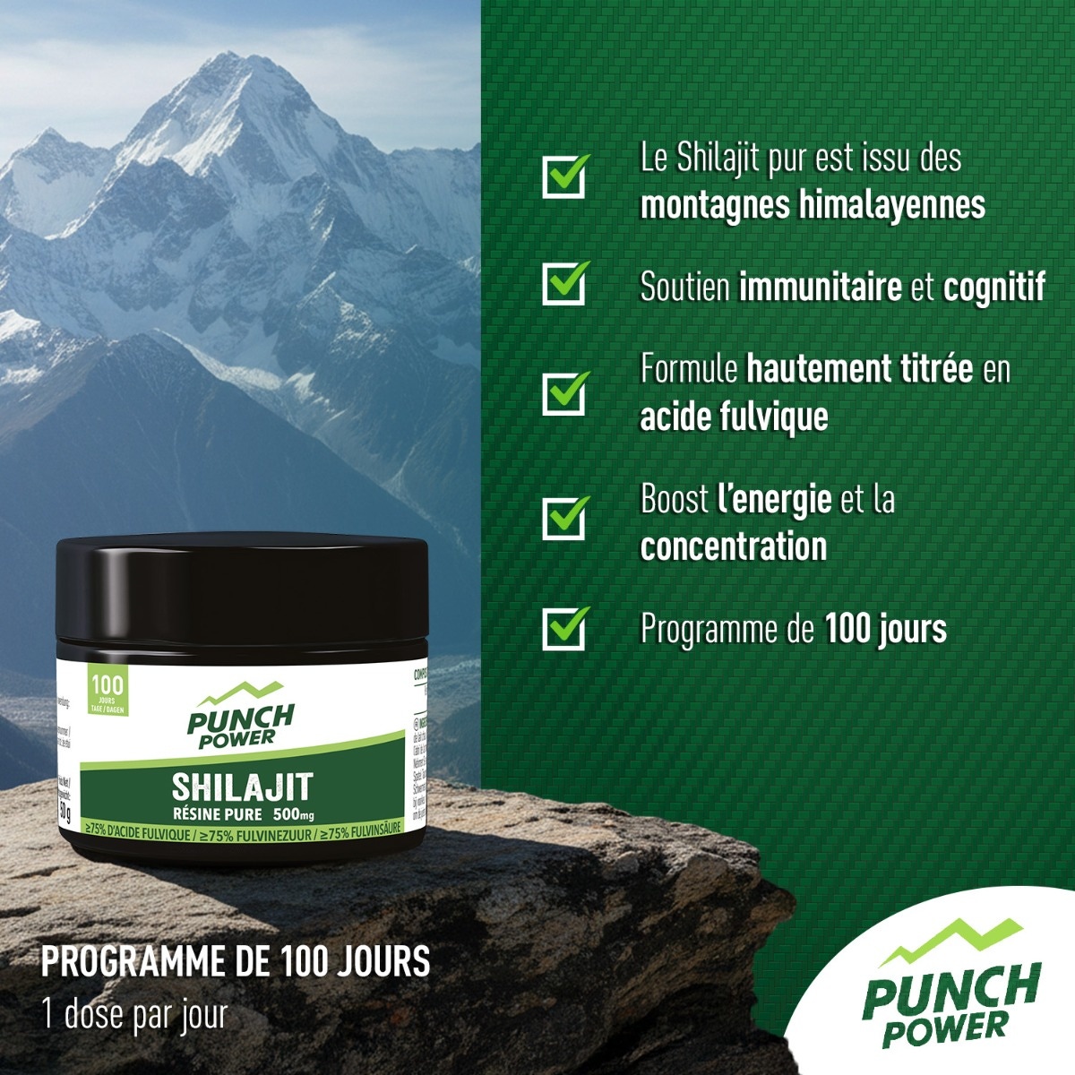 Punch Power - Shilajit Résine
