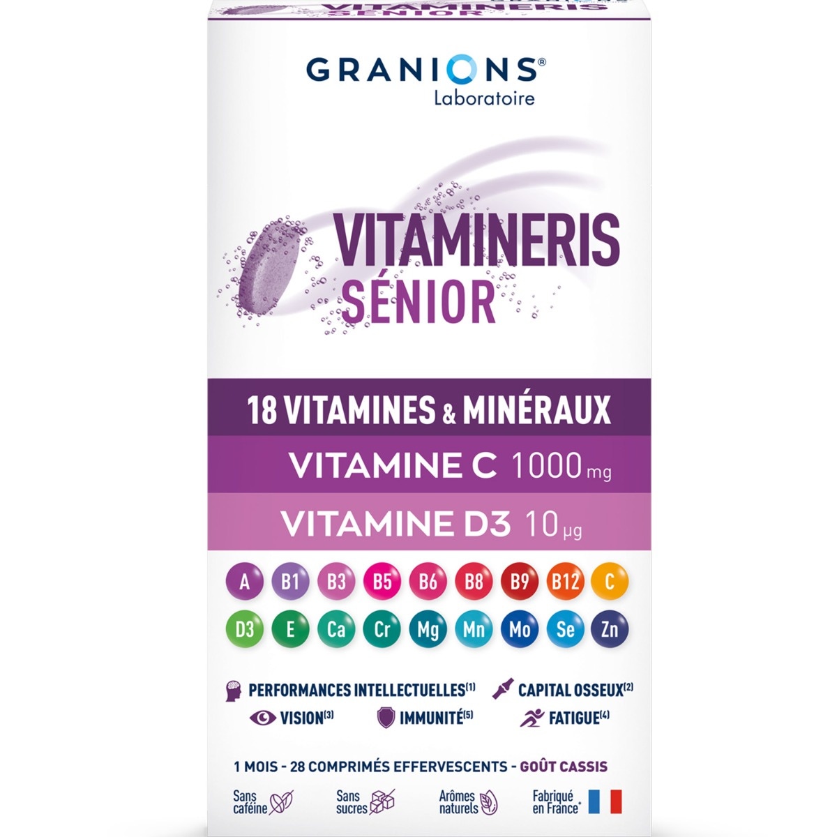 Granions - Vitamineris Sénior - 1000mg - Vitamine C